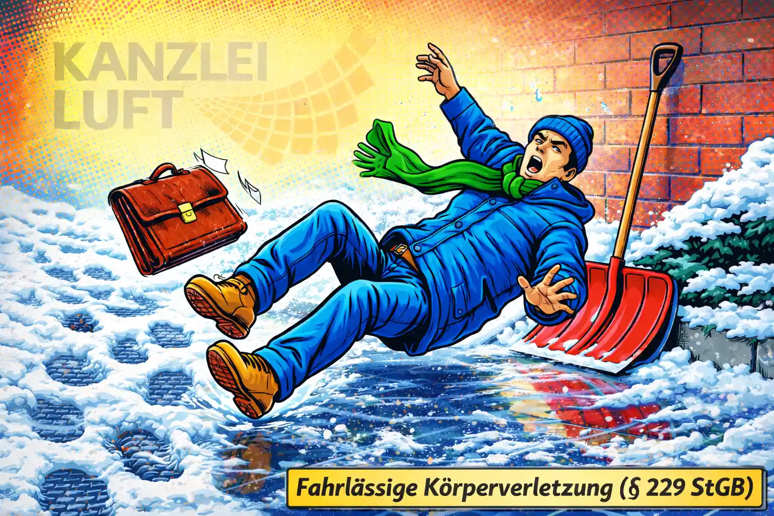 Glatteis Fahrlässige Körperverletzung Strafverteidiger Berlin